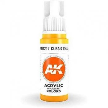 AK Interactive 3Gen Yellow Acrylic 17mL