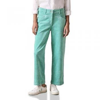 Cecil Loose Fit Cordhose für Damen, Adriatic Green, Größe 38
