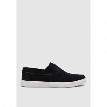 Mocassin en Cuir Geox Avola Bleu Marine 43