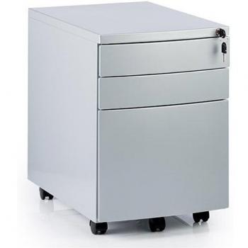 Dynamic Steel Mobile Pedestal Silver I000727 25068DY