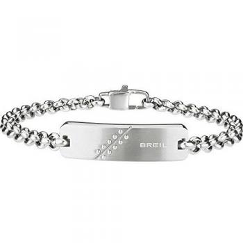 Bracciale in Acciaio Inox per Uomini di Gioielli Breil Bodywork TJ1824
