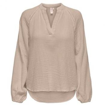 ONLY V-Neck Top mit Ballonärmeln