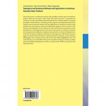 Topological and Variational Methods with Applications to Nonlinear Boundary Value Problems