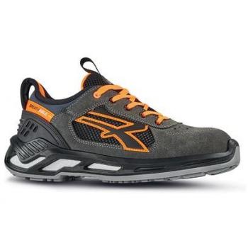 U-Power Scarpette Antinfortunistiche S1P 35 Grigio Arancio