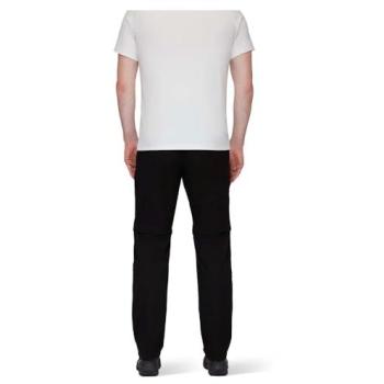 Pantaloni Zinal Hybrid Zip Off uomo nera 50