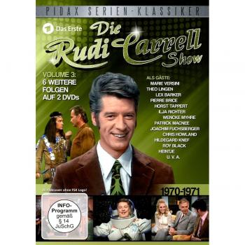 Die Rudi Carrell Show, Vol. 3 / Weitere sechs Folgen der beliebten Unterhaltungs-Show mit vielen Stars von 1970