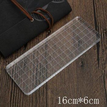 Large Acrylic Stamping Block