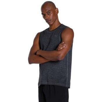 PUMA Herren Tanktop M STUDIO FOUNDATION WASH Schwarz