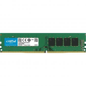 Crucial 4 GB DDR4 RAM (2133 MHz, PC4‑17000, SR x8, 288‑Pin DIMM)