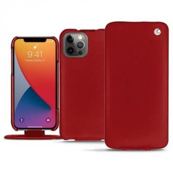 Noreve iPhone 13 Pro Max Lederschutzhülle, vertikal, Rot