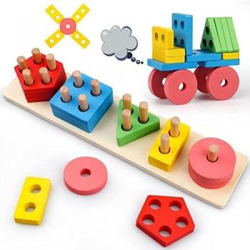 Early Learning Geometric Puzzle Box