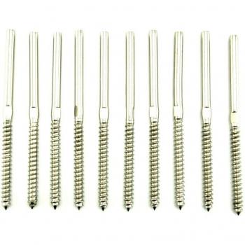 Tornillos de 1/8 Pulgadas para Barandilla de Cable