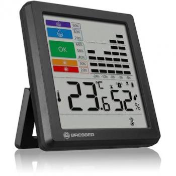 BRESSER Thermo-Hygromètre avec alarme de moisissure et gestionnaire de climat intérieur