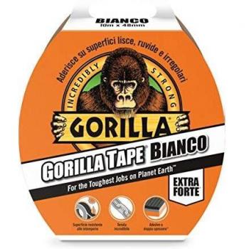 Gorilla Tape Extra Forte Bianco 10m