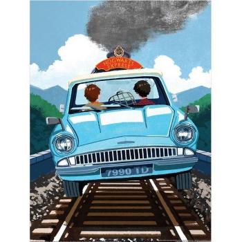 Arte del Carro Expreso de Hogwarts 40cm