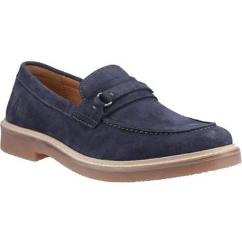 Gryffin Leather Loafers – Men’s Navy Edition
