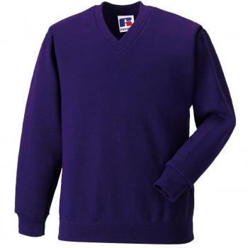 School Spirit Purple V‑Shirt for Kids (5‑6)