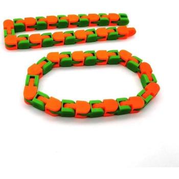 48-Section Bicycle Track Fidget Toy