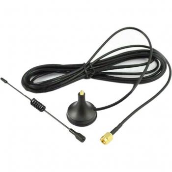 433MHz SMA Male Connector Antenna with 5dBi Gain and Magnetic Base