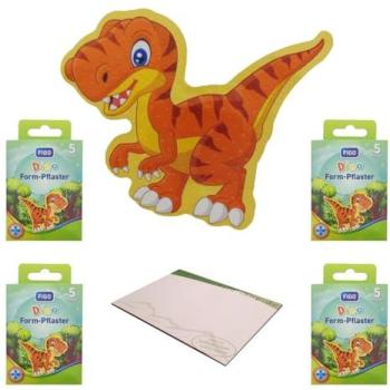 Trostpflaster Dino-Form 20 Stück