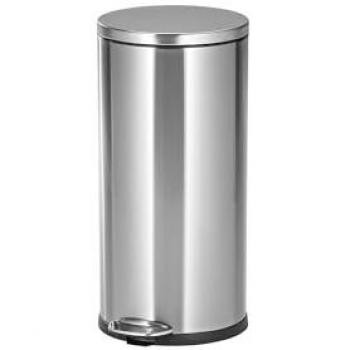 EKO 20 l Edelstahl-Treteimer, rund, mit Pedal