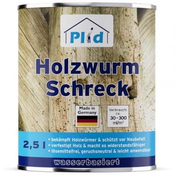 Plid Holzschutzmittel gegen Holzwürmer