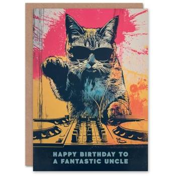 Artery8 Men’s Birthday Card: Vinyl Lover’s Tribute