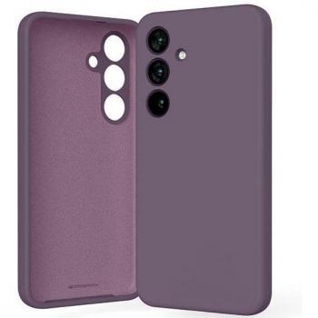 Samsung Galaxy S24 5G S921 Mercury Purple Silicone Case – Durable Protection