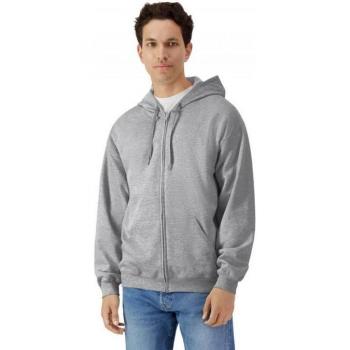 Softstyle Midweight Felpa con Cappuccio Gildan Uomo XL Grigio