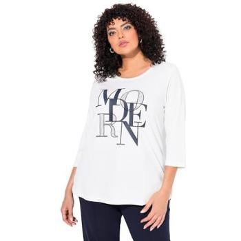 Großes Damen-Beiger Shirt aus Baumwolle – Ulla Popken 46/48
