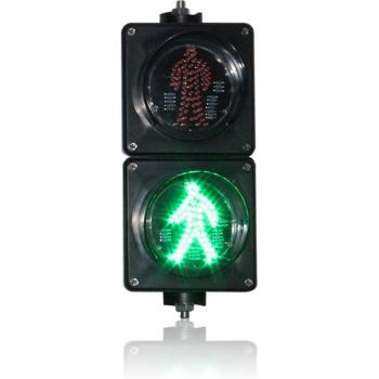 DC12V Mini 100mm School Traffic Light