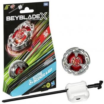 Set di Trottola e Lanciatore Scythe Incendio 4‑60T