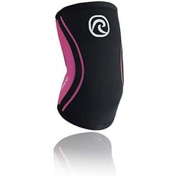Rehband Rx Ellbogenschienen-Set: Schwarz/Pink, L – Stützbandage