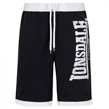 Pantaloni corti Lonsdale Clennell Nero