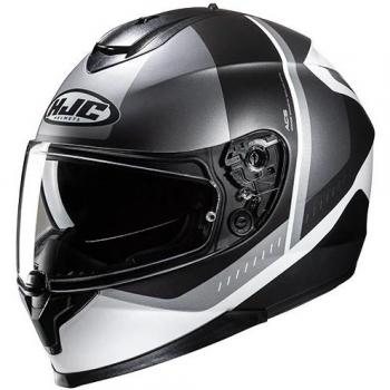 HJC C70N Alia Casco Integrale Nero-Grigio Bianco Taglia XS