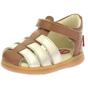 Kickers Kids Sandalen Kick Flo 1-3 Jahre – leichte, faltbare Konstruktion