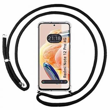 Funda Colgante Xiaomi Redmi Note 12 Pro 4G Transparente