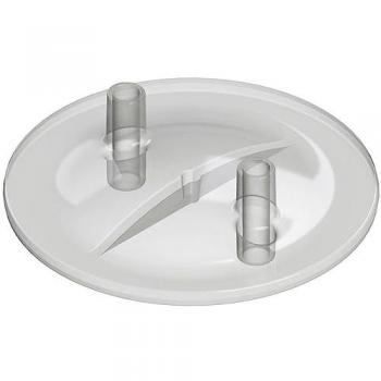 Tapa Kerbl para cubo de leche de 30 litros con manguitos