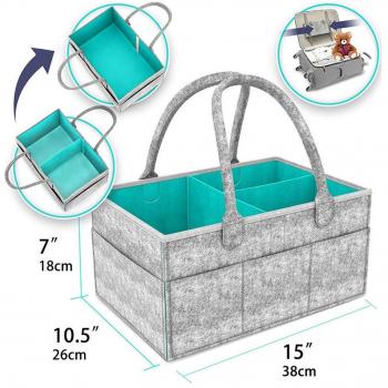 Felt Baby Diaper Organizer