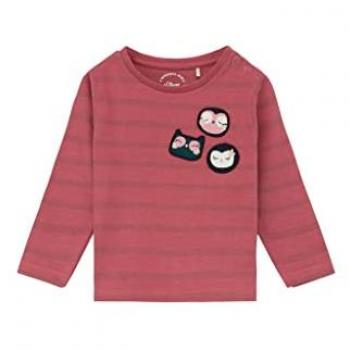 Camicia rossa a maniche lunghe s.Oliver
