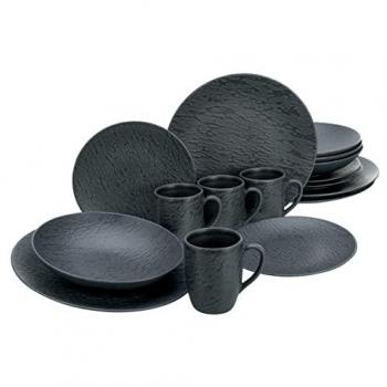 CreaTable Kombiservice Schiefer Black 16-tlg