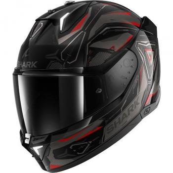 Shark Skwal i3 Linik Casque Noir Gris Rouge taille : 2XL