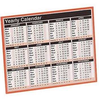 Rolling Calendar for Any Year