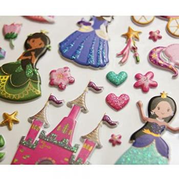Tweeny Disney Princess 3D Glow Stickers