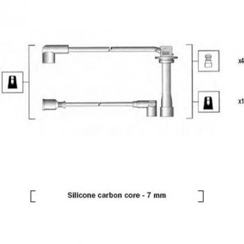Ensemble de câbles d'allumage MAGNETI MARELLI 941325010895