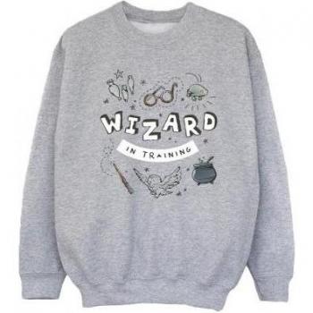 Harry Potter Mädchen-Sweatshirt „Zauberer im Training“ Größe 12-13