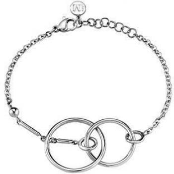 Morellato Cerchi Pulsera de Acero Inoxidable SAKM17 para Mujer