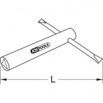 Llave de cubo KS Tools 963.8262 BRONZEplus