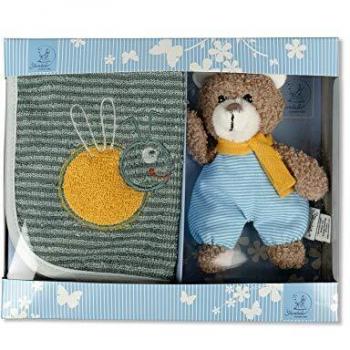 Sterntaler Ben Set regalo con sonaglio e bavaglino