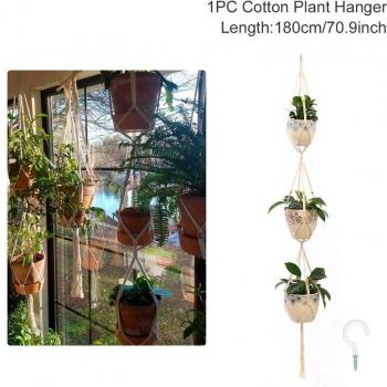 Hanging Planter Macrame Basket